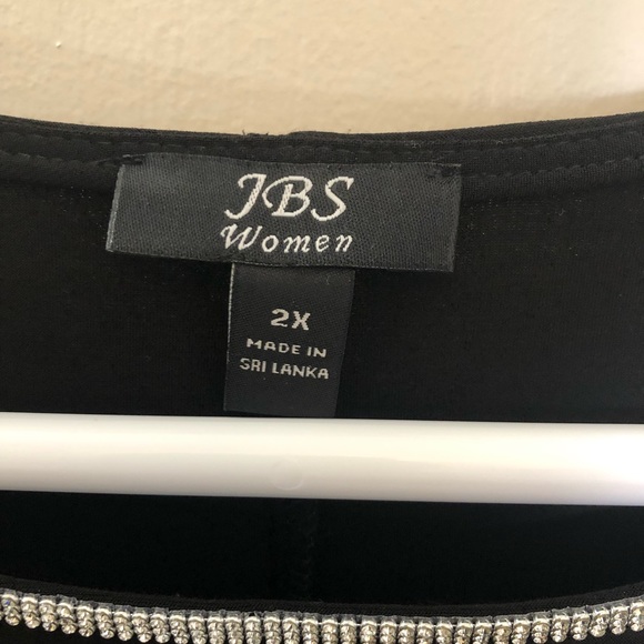 NWOT JBS Rhinestone-lined Ladies Dress - Picture 3 of 3